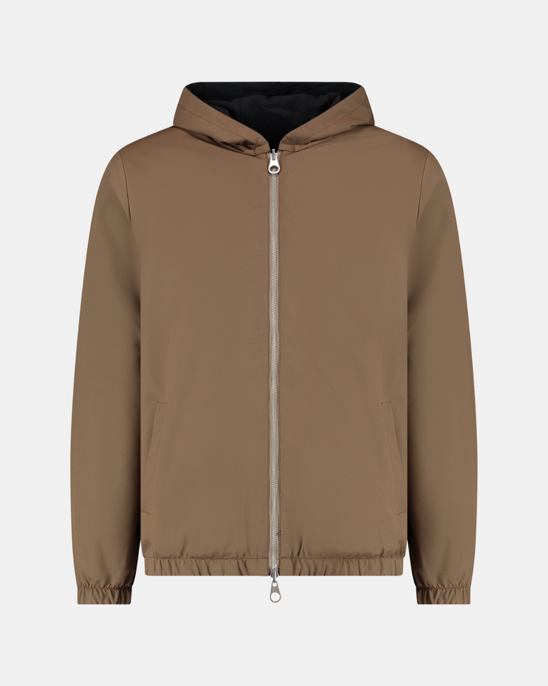 BELLUCI DUBBELZIJDIG VEST - ZWART