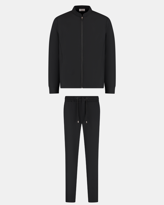 TECH SUIT SET - ZWART