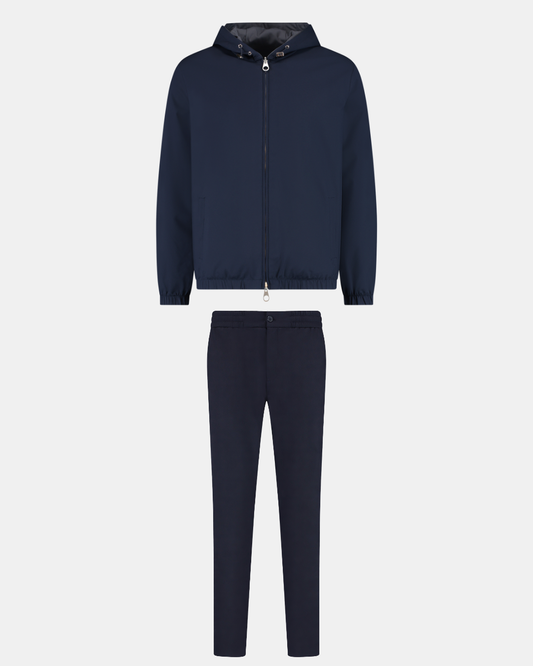 BELLUCI DUBBELZIJDIG SET - BLAUW